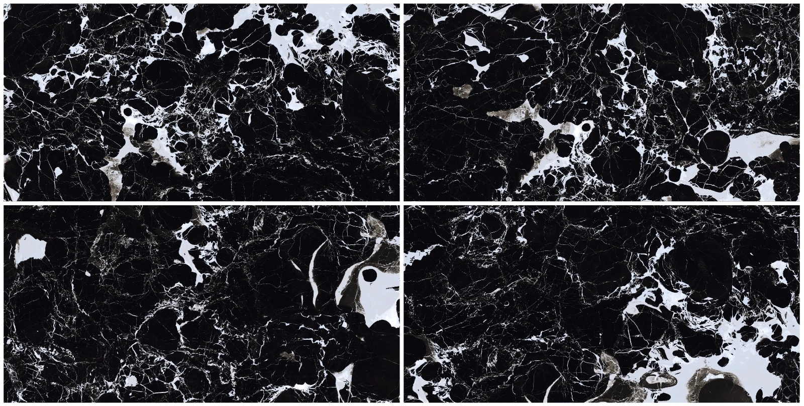 Matētas flīzes IMPERIAL BLACK MARBLE, 60x120 cm, AM
